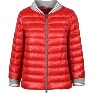 Herno, Dames, Jassen, Rood, Maat: XS Katoen,
