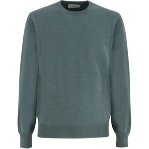 Mauro Ottaviani, Heren, Truien, Groen, Maat: 3XL Kasjmier,