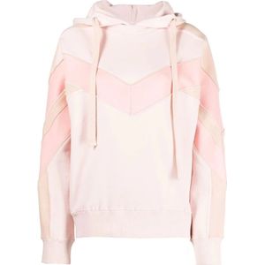 Iro, Dames, Sweatshirts & Hoodies, Roze, Maat: XS Katoen,
