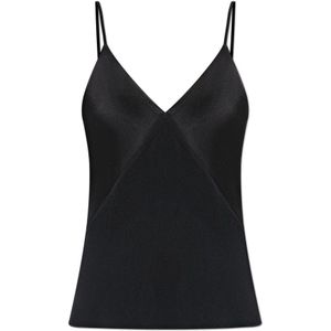 Forte Forte - Spaghetti Strap Top - Zwart - Dames