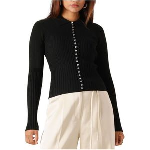 Second Female, Dames, Truien, Zwart, Maat: XS Wol,