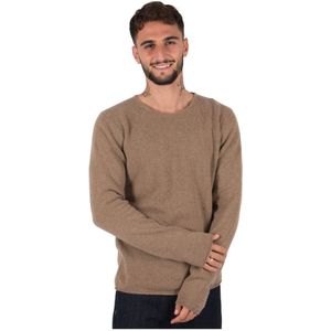 Daniele Fiesoli, Heren, Truien, Beige, Maat: XL