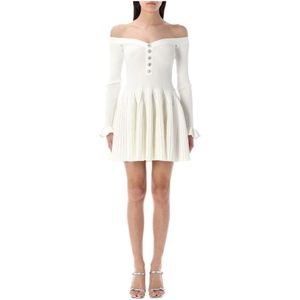 Self Portrait, Dames, Jurken, Wit, Maat: M