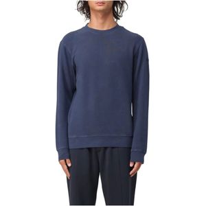 Paul & Shark, Heren, Sweatshirts & Hoodies, Blauw, Maat: L Katoen,