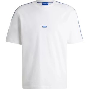 Hugo, Heren, Tops, Wit, Maat: XS Katoen,