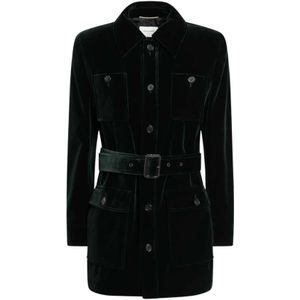 Saint Laurent, Dames, Jassen, Groen, Maat: L