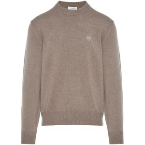 Jacob Cohën, Heren, Truien, Beige, Maat: XL Wol,
