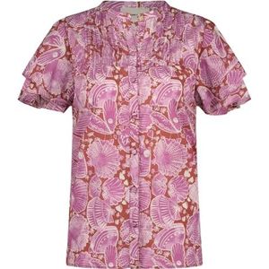 Fabienne Chapot, Dames, Blouses & Shirts, Roze, Maat: XS Katoen,