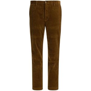 Polo Ralph Lauren, Heren, Broeken, Beige, Maat: W32 Corduroy,