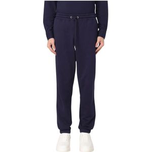 Sun68, Heren, Broeken, Blauw, Maat: S Katoen,