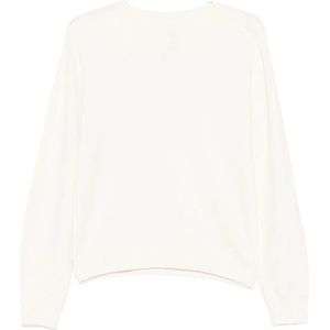 Liu Jo - MF5483 MA27R - Trui - Wit - Lange Mouwen - Ronde Hals
