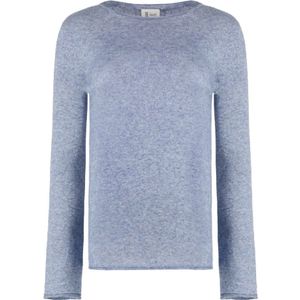 THE (Alphabet), Dames, Truien, Blauw, Maat: S Zijde,