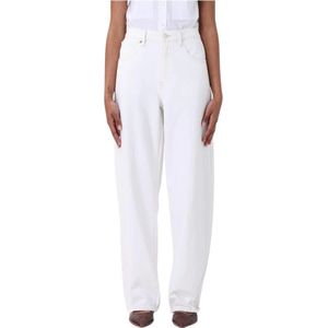 Frame, Dames, Jeans, Wit, Maat: W25