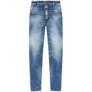 Dsquared2, Heren, Jeans, Blauw, Maat: 3XL