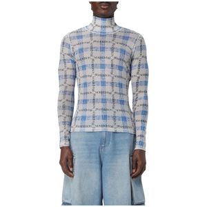 JW Anderson, Heren, Tops, Blauw, Maat: L Leer,