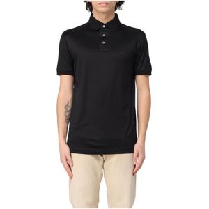 Emporio Armani, Heren, Tops, Zwart, Maat: 3XL Katoen,