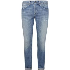 Dondup, Heren, Jeans, Blauw, Maat: W40 Denim,
