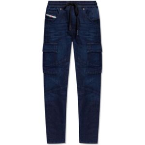 Diesel, Dames, Jeans, Blauw, Maat: W25 Katoen,