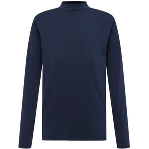 Drykorn - Moritzo 10 - Longsleeve - Blauw - Katoen