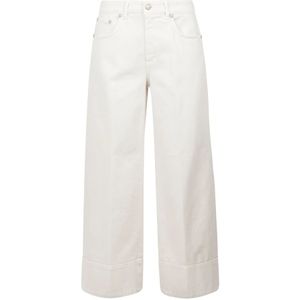 Dondup, Dames, Jeans, Beige, Maat: W28 Katoen,