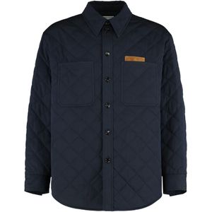 Bottega Veneta, Heren, Jassen, Blauw, Maat: L