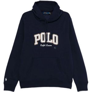 Polo Ralph Lauren - Hoodie - Blauw - Heren - Katoen