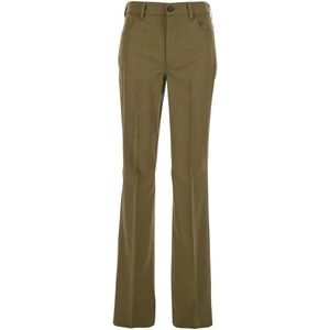 The Attico, Dames, Broeken, Groen, Maat: S