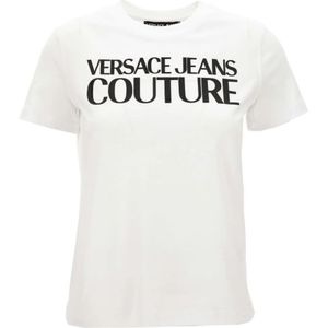 Versace Jeans Couture - T-shirt - Wit - Katoen