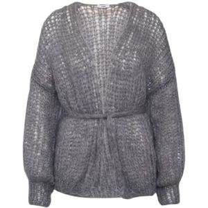Maiami, Dames, Truien, Grijs, Maat: ONE Size Mohair,