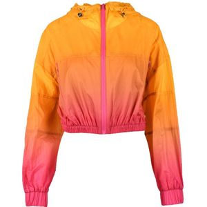 Patrizia Pepe, Dames, Jassen, Veelkleurig, Maat: 2XS Nylon,