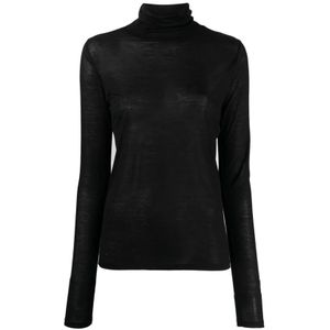 Baserange, Dames, Truien, Zwart, Maat: S