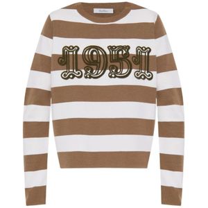 Max Mara, Dames, Truien, Veelkleurig, Maat: S Zijde,