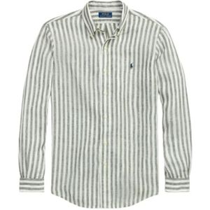 Polo Ralph Lauren, Heren, Overhemden, Veelkleurig, Maat: L Linnen,