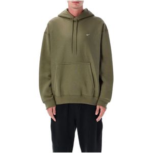 Nike, Heren, Sweatshirts & Hoodies, Groen, Maat: S