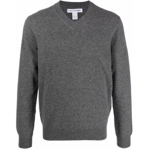 Comme des Garçons, Heren, Truien, Grijs, Maat: XL Wol,