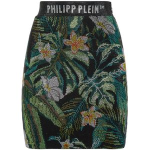 Philipp Plein, Dames, Rokken, Groen, Maat: XS Viscose,