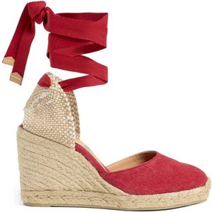 Castañer - Carina - Schoenen - Rood - Katoen