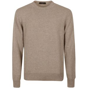 Zanone, Heren, Truien, Beige, Maat: XL Wol,