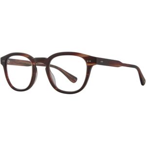 Garrett Leight, unisex, Accessoires, Bruin, Maat: 46 MM