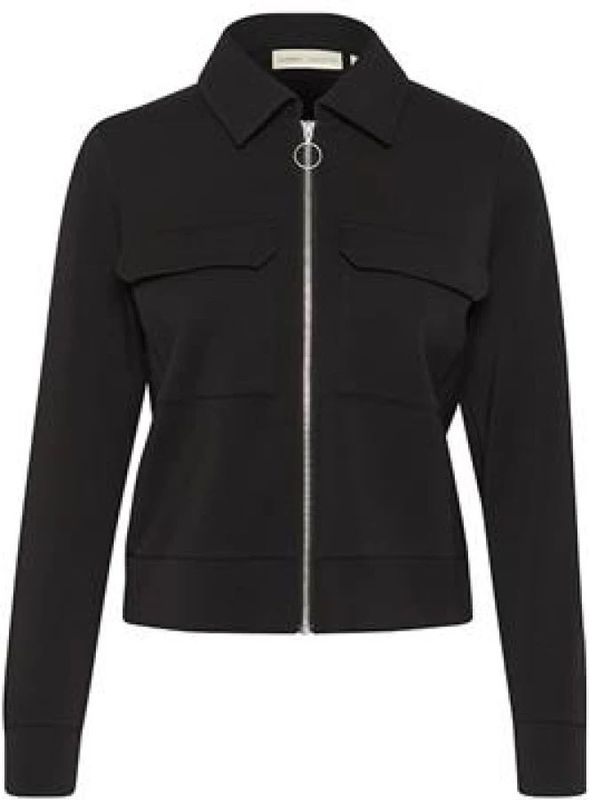 InWear, Dames, Jassen, Zwart, Maat: L Modal,