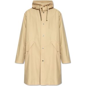 Jil Sander, Heren, Mantels, Beige, Maat: S Katoen,