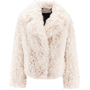 Stand Studio, Dames, Jassen, Wit, Maat: XS Poliester,