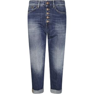 Dondup, Dames, Jeans, Blauw, Maat: W24 Denim,