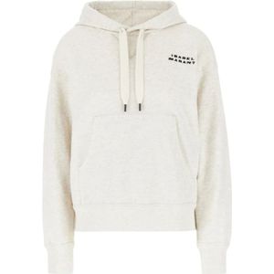 Isabel Marant, Dames, Sweatshirts & Hoodies, Beige, Maat: M Katoen,