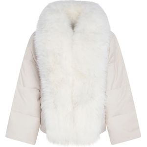 Yves Salomon, Dames, Jassen, Wit, Maat: S Zijde,