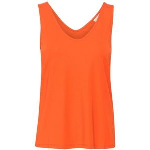 InWear, Dames, Tops, Oranje, Maat: S Viscose,