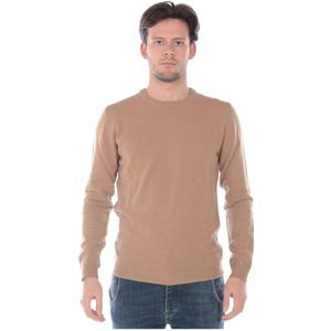Daniele Alessandrini, Heren, Truien, Beige, Maat: S Wol,