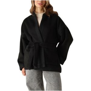 Antik Batik, Dames, Jassen, Zwart, Maat: M