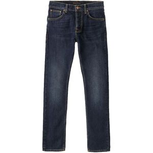 Nudie Jeans, Heren, Jeans, Blauw, Maat: W34 L32 Denim,