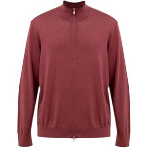 Gran Sasso, Heren, Truien, Rood, Maat: L Katoen,